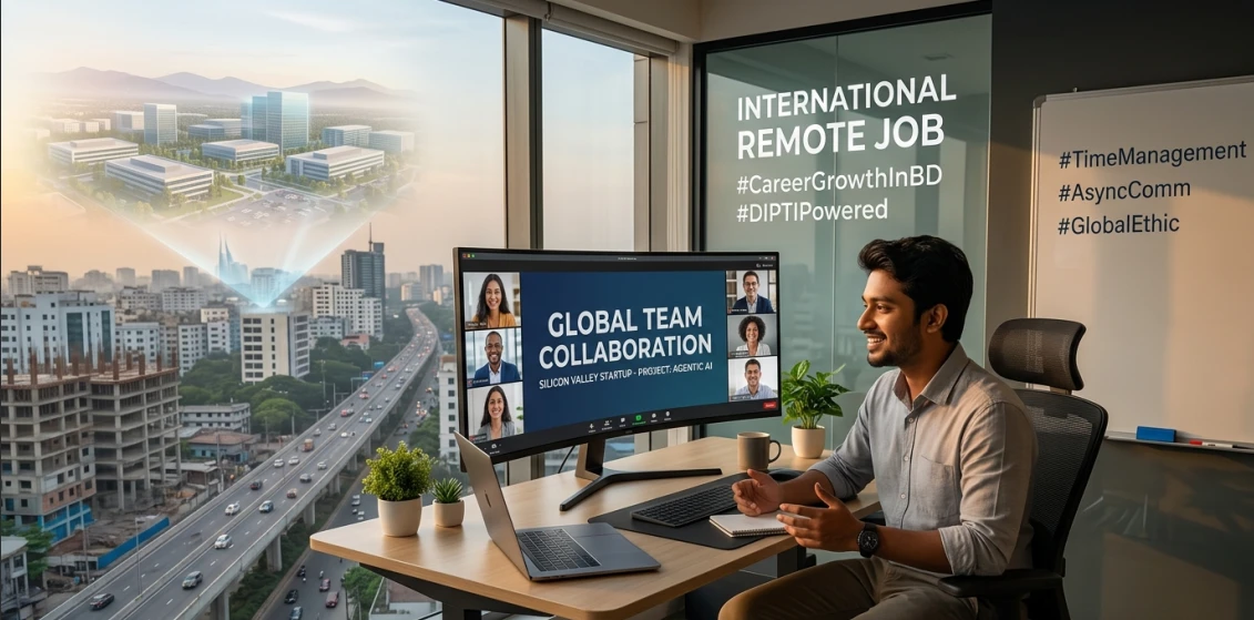 ঢাকা থেকে সিলিকন ভ্যালি: International Remote Job এর মাধ্যমে বিশ্বজয়ের গল্প